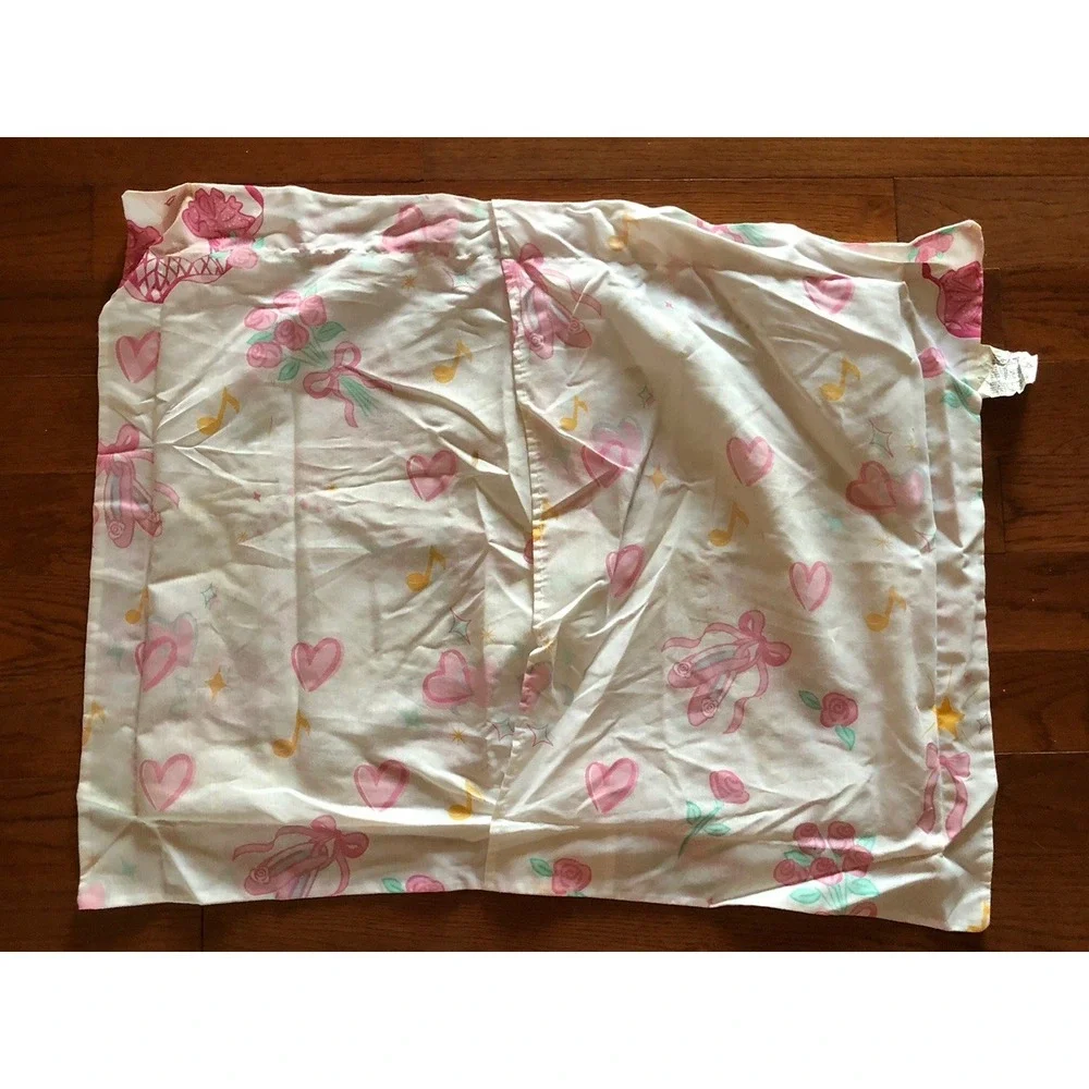 Vintage Barbie Ballerina Princess Pillow Sham Standard Size USA